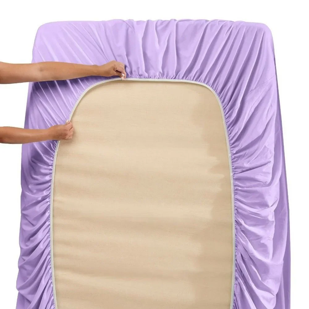 Lavender Egyptian Comfort Bed Sheets 4 Piece! Sale